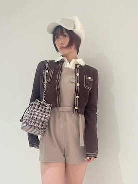 LILY BROWNさん（レディース・162cm）の夏コーディネート
