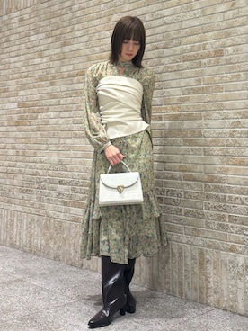 「LILY BROWN（リリーブラウン）のアイテム（その他トップス）」を使った、LILY BROWNさん（レディース・156cm）の冬コーディネート