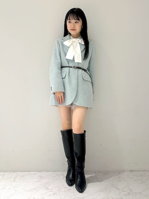 セール】ボウタイフリルレースブラウス（シャツ/ブラウス）｜LILY