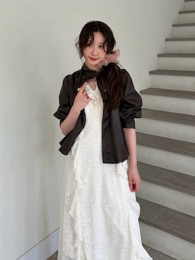 「マニッシュ」｜LILY BROWNさん（レディース・161cm）の夏コーディネート