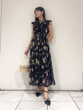 「リラックス」｜LILY BROWNさん（レディース・160cm）の春コーディネート