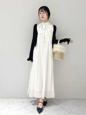 LILY BROWNさん（レディース・156cm）の春コーディネート