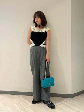 「LILY BROWN（リリーブラウン）のアイテム」を使った、LILY BROWNさん（レディース・162cm）の夏コーディネート