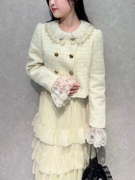 LILY BROWNさん（レディース・153cm）の冬コーディネート