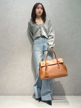 「アイテム（アンサンブル）」を使った、LILY BROWNさん（レディース・153cm）の秋コーディネート