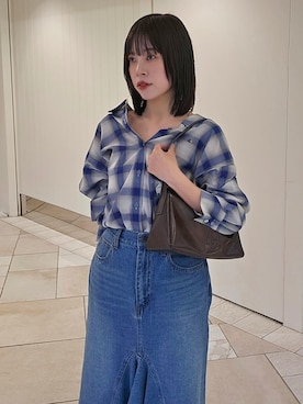 「LILY BROWN（リリーブラウン）のアイテム（シューズ）」を使った、LILY BROWNさん（レディース・150cm）の夏コーディネート