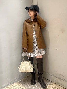 LILY BROWNさん(レディース・153cm)の秋コーディネート