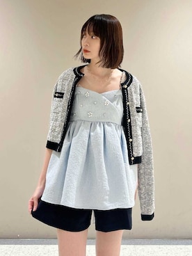 LILY BROWNさん（レディース・157cm）の冬コーディネート