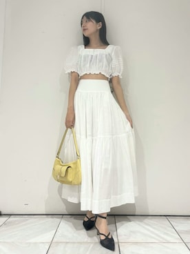 「LILY BROWN（リリーブラウン）のアイテム」を使った、LILY BROWNさん（レディース・160cm）の夏コーディネート