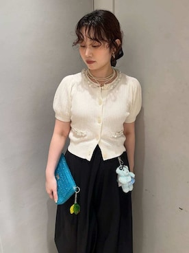 LILY BROWNさん（レディース・153cm）の夏コーディネート