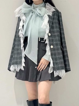 LILY BROWNさん（レディース・156cm）の冬コーディネート