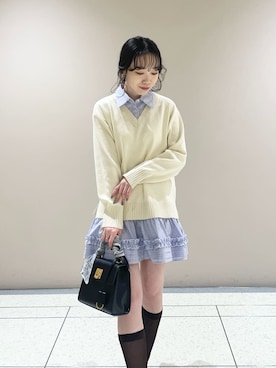 LILY BROWNさん（レディース・157cm）の冬コーディネート