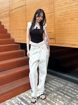 LILY BROWNさん(レディース・160cm)の夏コーディネート