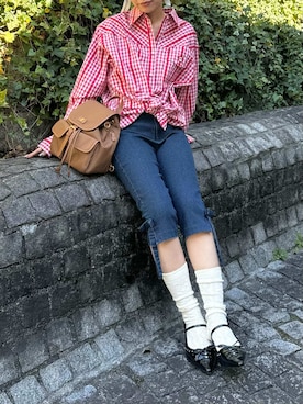 LILY BROWNさん（レディース・152cm）の冬コーディネート