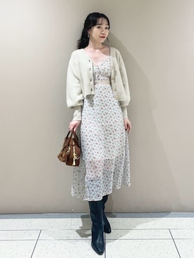 LILY BROWNさん（レディース・157cm）の秋コーディネート