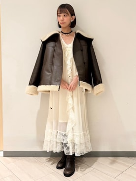 LILY BROWNさん(レディース・160cm)の秋コーディネート