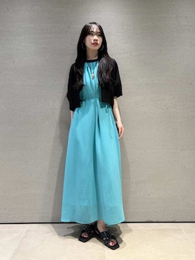 「LILY BROWN（リリーブラウン）のアイテム」を使った、LILY BROWNさん（レディース・160cm）の夏コーディネート
