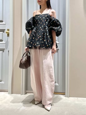 LILY BROWNさん（レディース・156cm）の春コーディネート