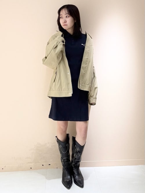 LILY BROWN（リリーブラウン）の「【LILYBROWN×PUMA】リブドレス