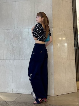 LILY BROWNさん（レディース・163cm）の夏コーディネート