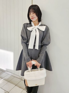 LILY BROWNさん(レディース・150cm)の冬コーディネート