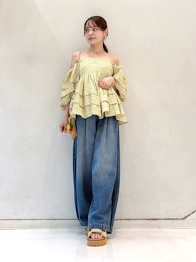LILY BROWNさん（レディース・148cm）の夏コーディネート