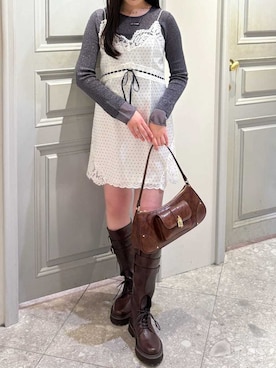 LILY BROWNさん(レディース・161cm)の冬コーディネート