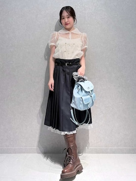 LILY BROWNさん(レディース・153cm)の春コーディネート