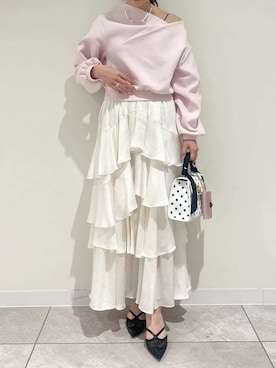 LILY BROWNさん（レディース・161cm）の冬コーディネート