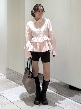 LILY BROWNさん（レディース・155cm）の秋コーディネート