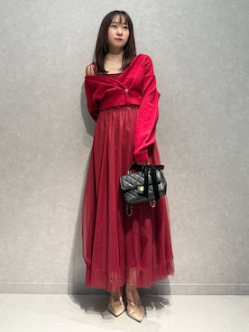 LILY BROWNさん（レディース・155cm）の冬コーディネート