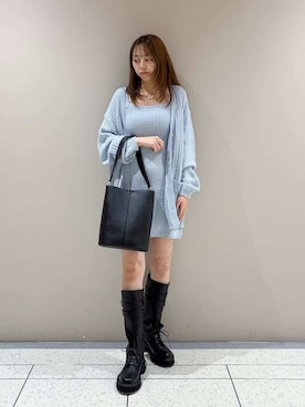 LILY BROWNさん（レディース・158cm）の冬コーディネート