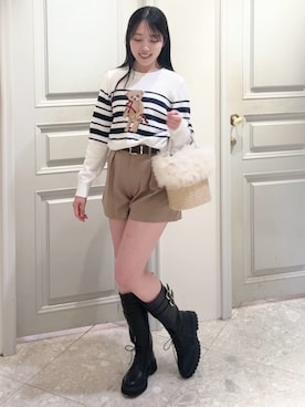 LILY BROWNさん(レディース・161cm)の冬コーディネート