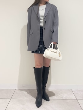 「ビジュー」｜LILY BROWNさん（レディース・156cm）の秋コーディネート