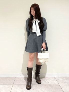 LILY BROWNさん(レディース・161cm)の冬コーディネート