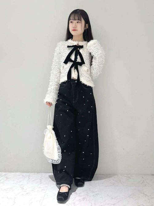 【LILY BROWN Lingerie】バッククロスブラレット