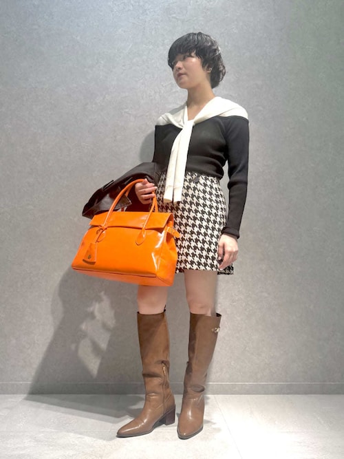 ヴィンテージフェイクレザーブルゾン（ブルゾン）｜LILY BROWN（リリー