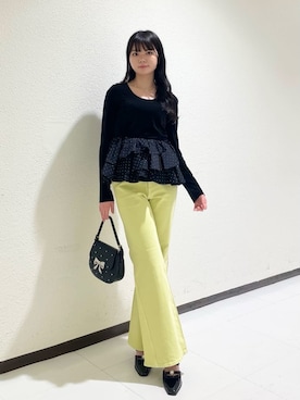 LILY BROWNさん（レディース・162cm）の冬コーディネート