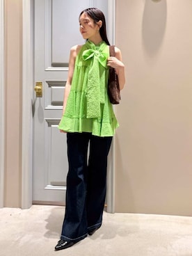 LILY BROWNさん(レディース・156cm)の春コーディネート