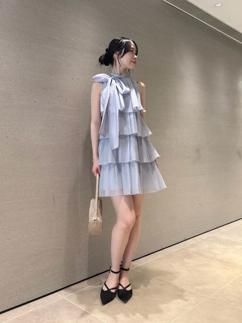 LILY BROWN（リリーブラウン） スカート アメスリティアードワンピース