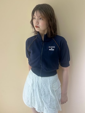 「アイテム（その他アウター）」を使った、LILY BROWNさん（レディース・160cm）の夏コーディネート