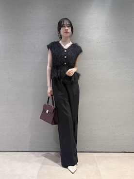 「アイテム（つなぎ/オールインワン）」を使った、LILY BROWNさん（レディース・160cm）の夏コーディネート