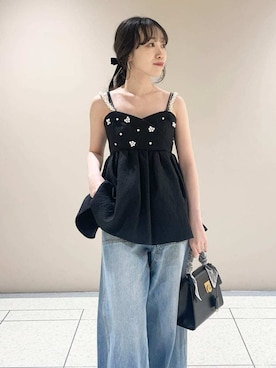 LILY BROWNさん（レディース・157cm）の冬コーディネート