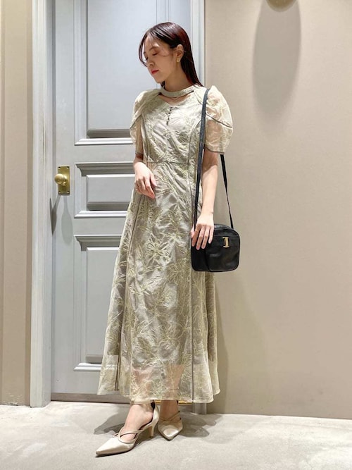 セール】チュールエンブロイダリードレス（ドレス）｜LILY BROWN