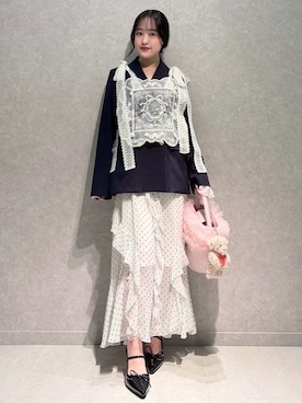 LILY BROWNさん（レディース・153cm）の冬コーディネート