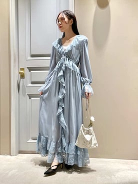 LILY BROWNさん（レディース・156cm）の冬コーディネート