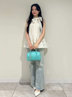 「LILY BROWN（リリーブラウン）のアイテム」を使った、LILY BROWNさん（レディース・160cm）の春コーディネート