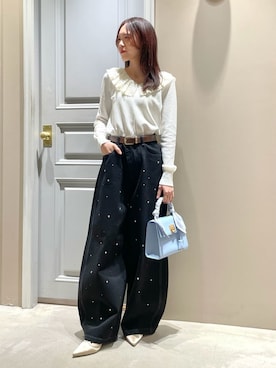 LILY BROWNさん（レディース・156cm）の冬コーディネート