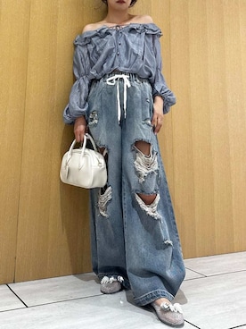 LILY BROWNさん(レディース・157cm)の夏コーディネート
