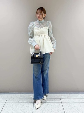 LILY BROWNさん（レディース・158cm）の冬コーディネート